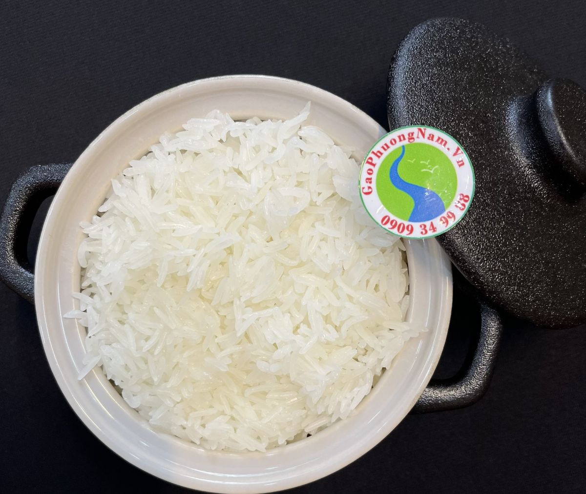 Cơm gạo ST25 lúa tôm dẻo ngon